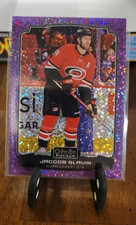 2022-23 O-Pee-Chee Platinum Jaccob Slavin Violet Pixels 231/299