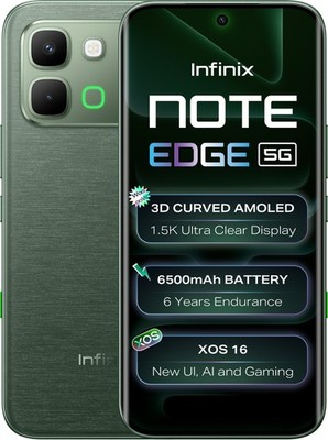Infinix Note Edge (grün 6 GB/128 GB) MediaTek Dimensity 7100 NFC Global...