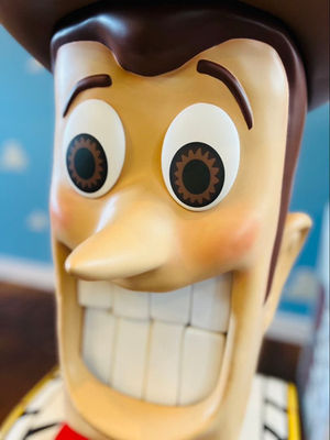 Ball Toss woody Pixar Happy Lottery DISNEY PIXAR very good japan