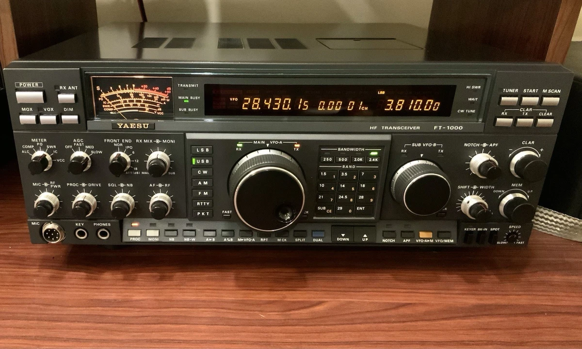 YAESU FT-1000 HF トランシーバー Las mejores ofertas en YAESU FT 1000 | eBay