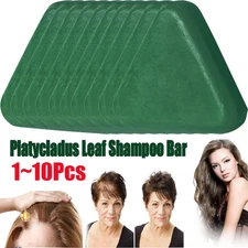 10/8X Nature Triangle Shampoo Bar,Nature Green Soap Shampoo,Usman-Grass Shampoo