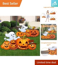 Quality Halloween Yard Stake Signs - Weather Resistant  Cute Designs