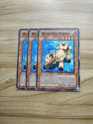 Yu-Gi-Oh! - Mecha-Dog Marron 3X - Complete Playset