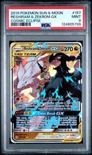 Reshiram & Zekrom GX 157/236 Sm-Cosmic Eclipse Holo for sale