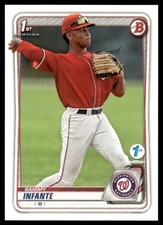 2020 Bowman Draft 1st Edition Sammy Infante #BD-48 Washington Nationals