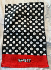 DISNEY MICKEY MINNIE MOUSE KITCHEN TOWEL SWEET PARKS 14X24