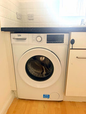 Beko ProSmart Inverter SteamCure Freestanding Front-Loading Washer, White