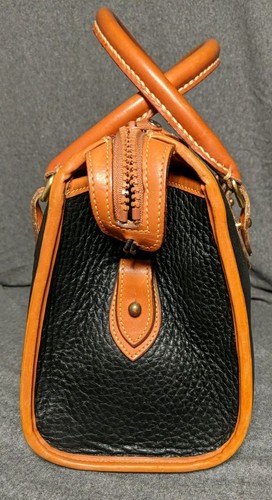 SCHÖNE VINTAGE DOONEY AND BOURKE TOP HANDLE SCHULTERTASCHE ALLWETTER LEDER - Bild 7 von 21