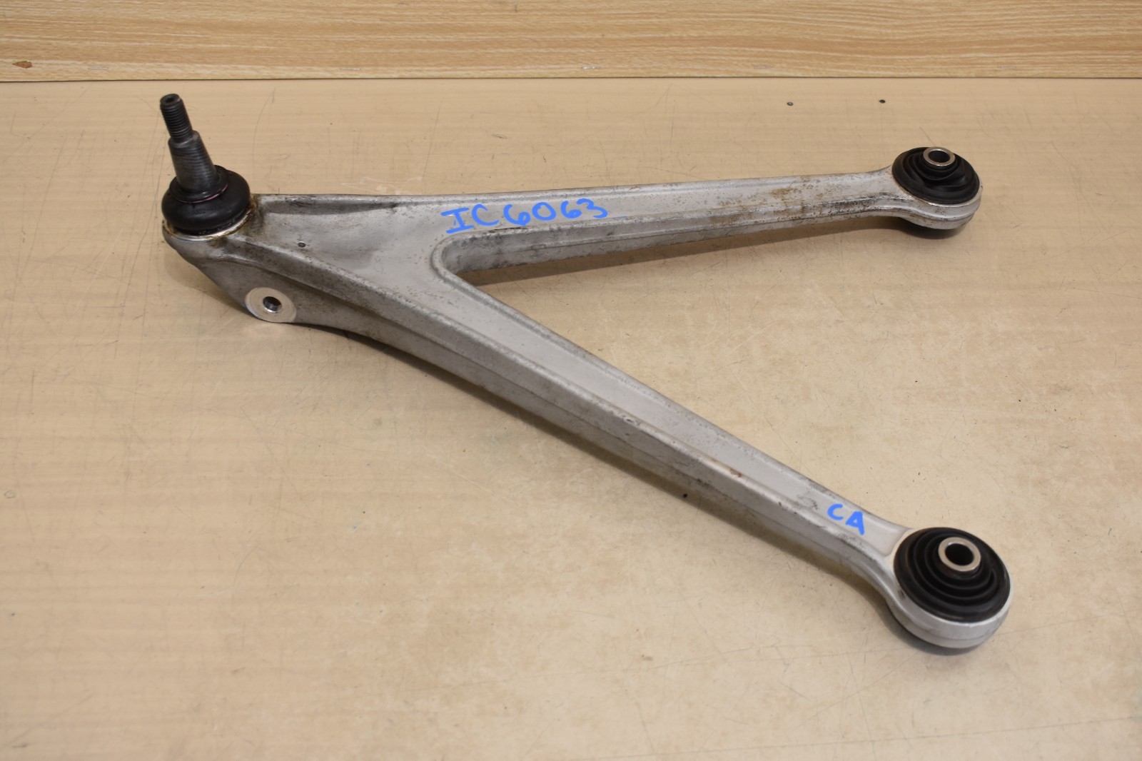 04-06 PORSCHE CARRERA GT FRONT SUSPENSION LOWER CONTROL ARM GENUINE 98034115300