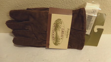 Mens Suede Leather Fownes Great Outdoors Gloves XL New