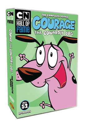 COURAGE THE COWARDLY DOG TV Series 1-4 DVD (8-Discs Box Set)