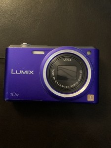 Panasonic Lumix DMC-SZ3 PURPLE 16MP Digital Camera 10x Zoom Small Slim Leica Len