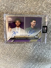 VICTOR WEMBANYAMA ZACCHARIE RISACHER DUAL Topps Now BLUE /25 *Make A Mans Offer*