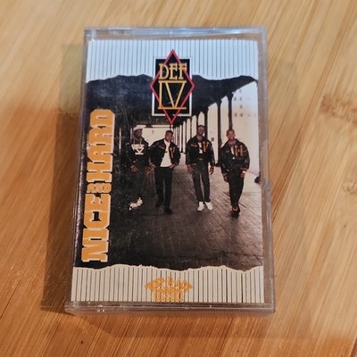 Def IV Nice & Hard Cassette Rap Hip-Hop Rap-A-Lot Records 1988 RAP 102