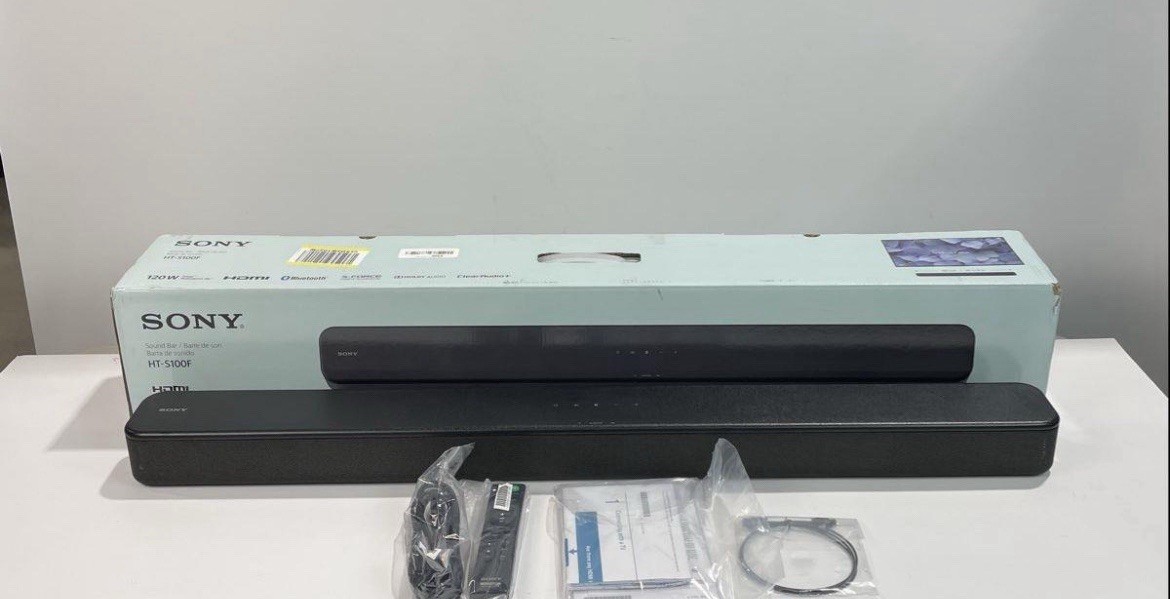Sony HT-S100F Soundbar 120W Bluetooth HDMI ARC - Brand New in Box