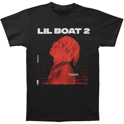 #ad Men#x27;s Lil Yachty LB2 Red Negative T shirt XX Large Black $28.09