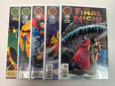 The Final Night #1-4 + Parallax Special Complete Set  DC Comics 1995