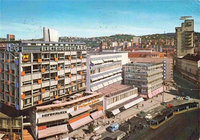 STUTTGART  CITY AEG-Elektrogeraete Hofbraeueck Merkur Salamander Wilhelmsbau Str