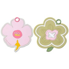 Flower-Shaped Silicone Bathtub Drain Cover 2 Packs - Tub Stopper Drain Stoppe...
