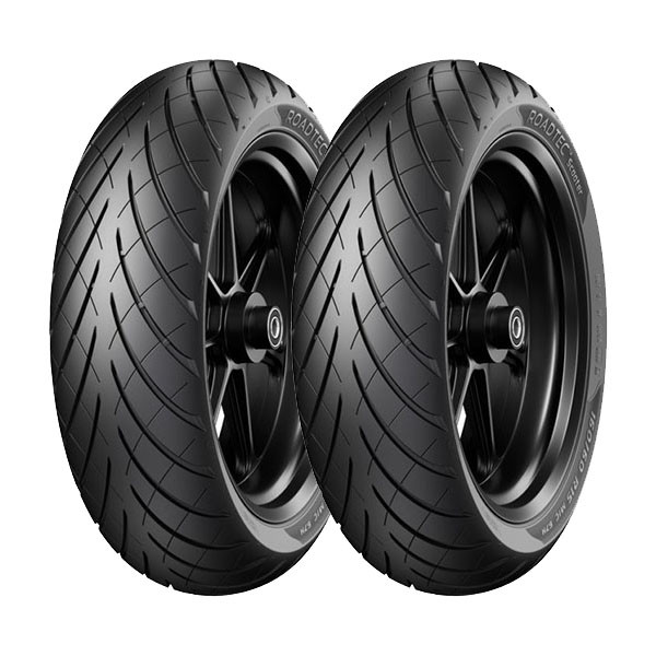 TYRE PAIR METZELER 120/70-10 SCOOTER DOT22 + 140/70-14 SCOOTER