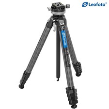 Leofoto LY-265CF Y Shaped Center Column Carbon Fiber Tripod Kit-Black