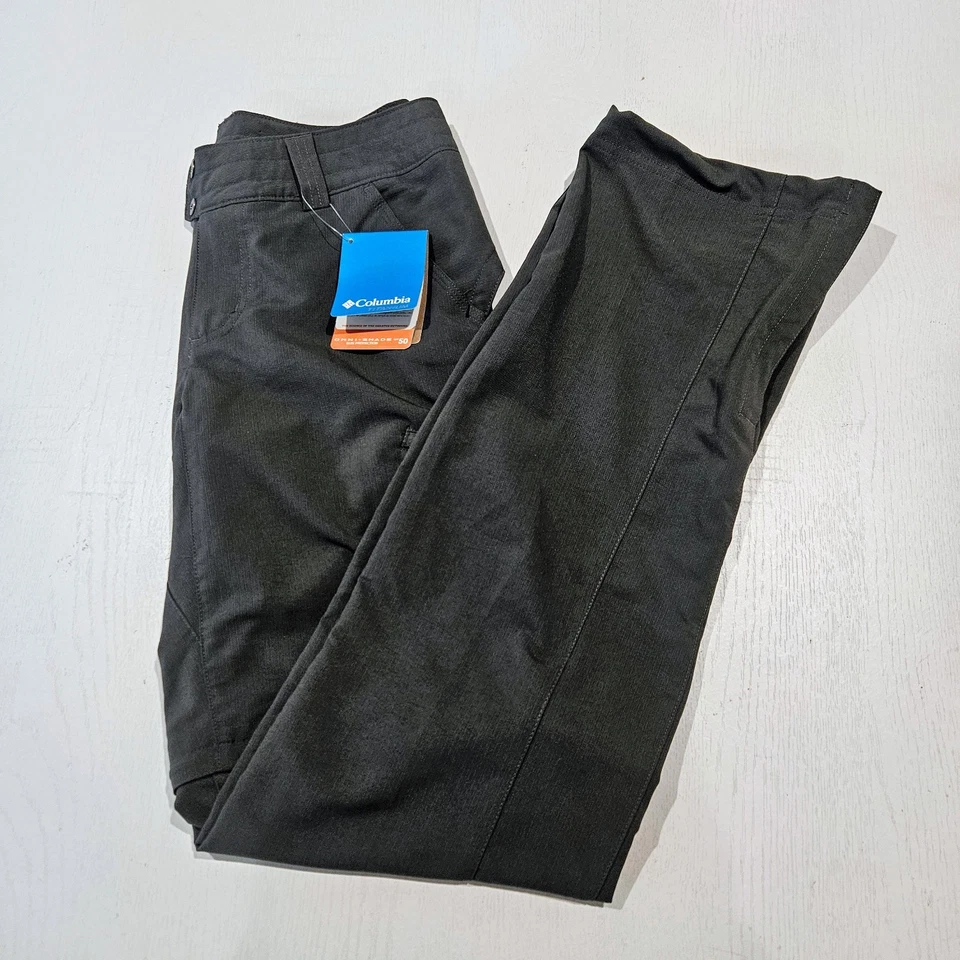Columbia Titanium Omni-Shield Convertible Pants Gray Womens 4 Tall Hiking UPF 50 - Image 2 of 4