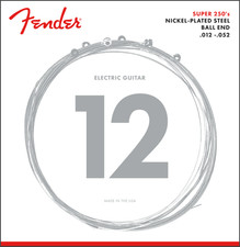 Fender Super 250H Nickel Plated Steel Electric Guitar Strings Gauges .012-052