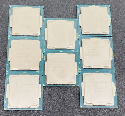 Lot of 8 Intel Core i5-7th Gen CPUs  3x i5-7500T + 2x i5-7500 + 3x i5-7400