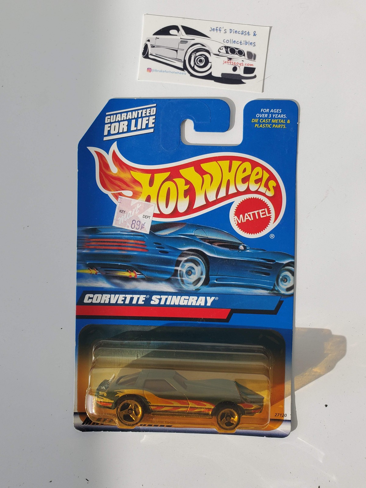 2000 Hot Wheels Corvette Stingray #154