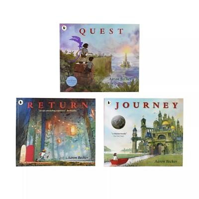 Journey Trilogy 3 Books Collection by Aaron Becker - Age 5-7 - Paperback