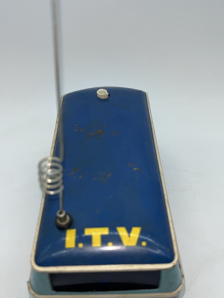 Jouet Rare Gakken RC Tin Roy Bus Volkswagen ITV – Années 60, Non Testé