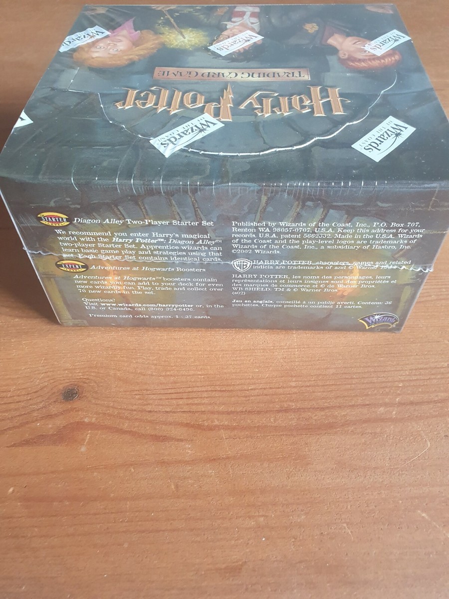 harry potter tcg booster box Adventures At Hogwarts – Sealed By Wizards Of The Coast Harry Potter Booster Box Just took a 2 hour