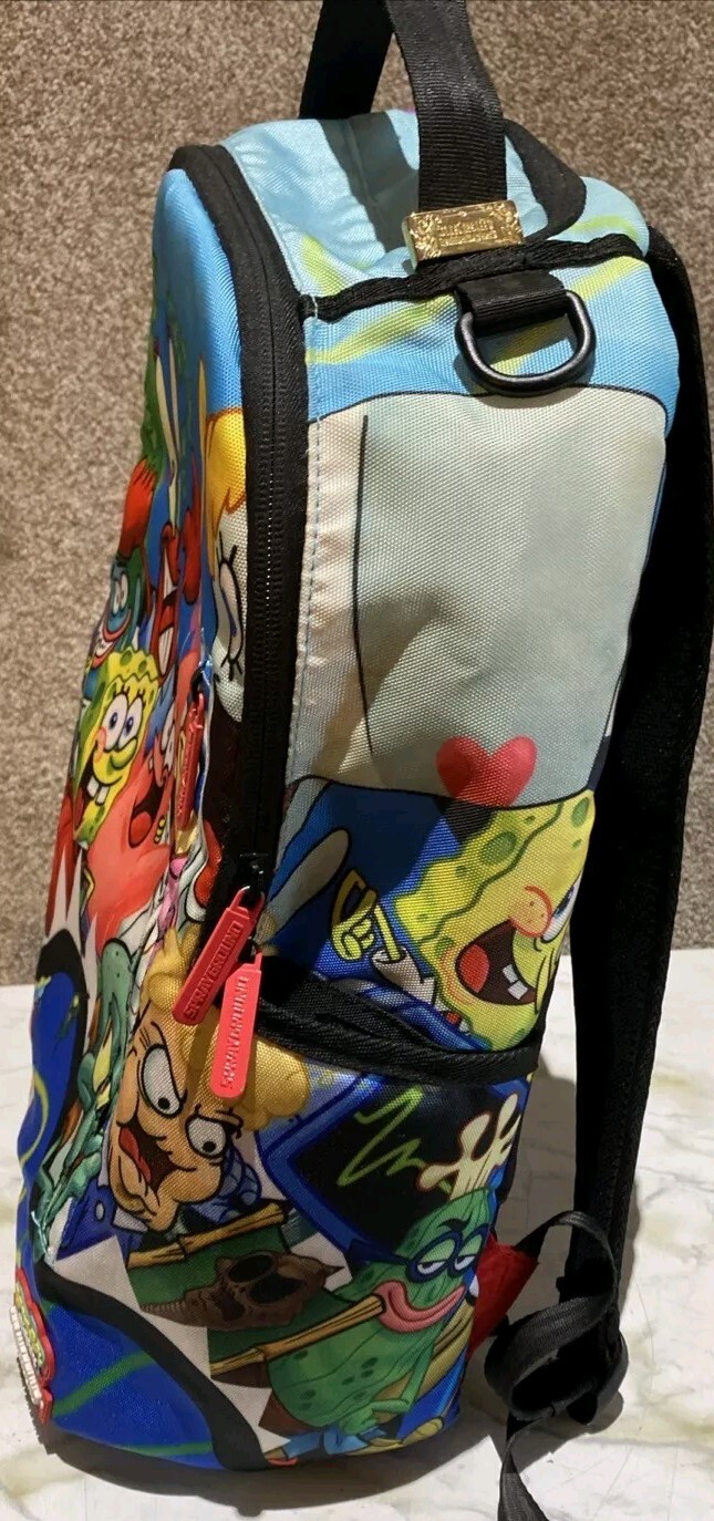 Sprayground x Spongebob Squarepants Shark Squad School Backpack