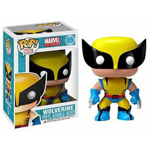 X-Men Wolverine Diseñado 9,5 Cm De Alto Estilizado Alta Calidad ¡Pop! Figura De Vinilo