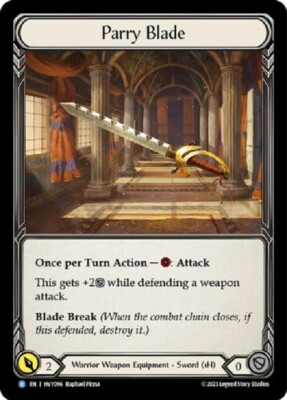 PARRY BLADE X3 NM! *FAB HEAVY HITTERS*
