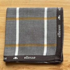 HANDKERCHIEF VINTAGE STRIPED PLAIN MEN'S POCKET SQUARE COTTON 18" D0290