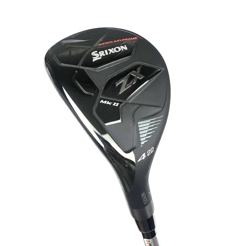Left Handed Srixon ZX MKII 4 Hybrid / 22 Degree / HZRDUS Smoke RDX Regular Flex - Picture 2 of 9