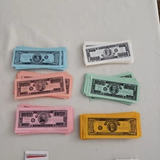 Vintage Game of Life Milton Bradley Replacement Money