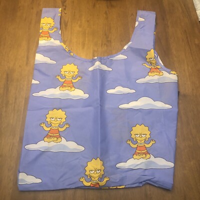 Baggu Simpsons シンプソンズ BAGGU The Simpsons LISA SIMPSON Standard Nylon Reuseable Bag