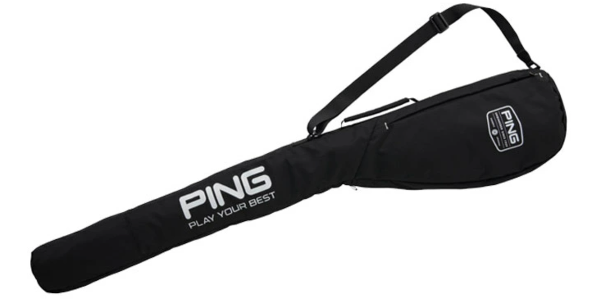Ping Japan Golf Carry Caddy Club Case Bag 5-6 Clubs GB-N2509 Black
