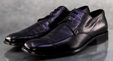 To Boot New York Men's Oxfords Dress Shoes Size US 11.5 Black Made In Italy