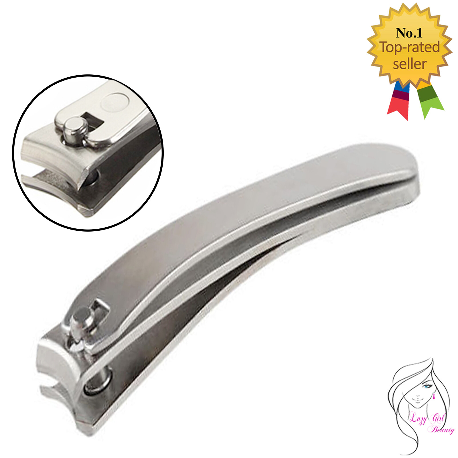 Cortauñas Podológicos Alemanes De Acero Inoxidable - Extra Robustos, Con Seguro, Ideales Para Uñas Gruesas