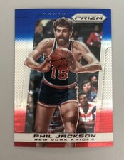 Phil Jackson 2013-14 Prizm Blue White & Red Mosaic Monster Box