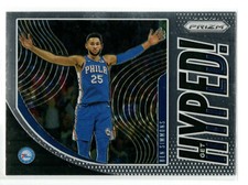 2019-20 Panini Prizm Get Hyped! #9 Ben Simmons Philadelphia 76ers