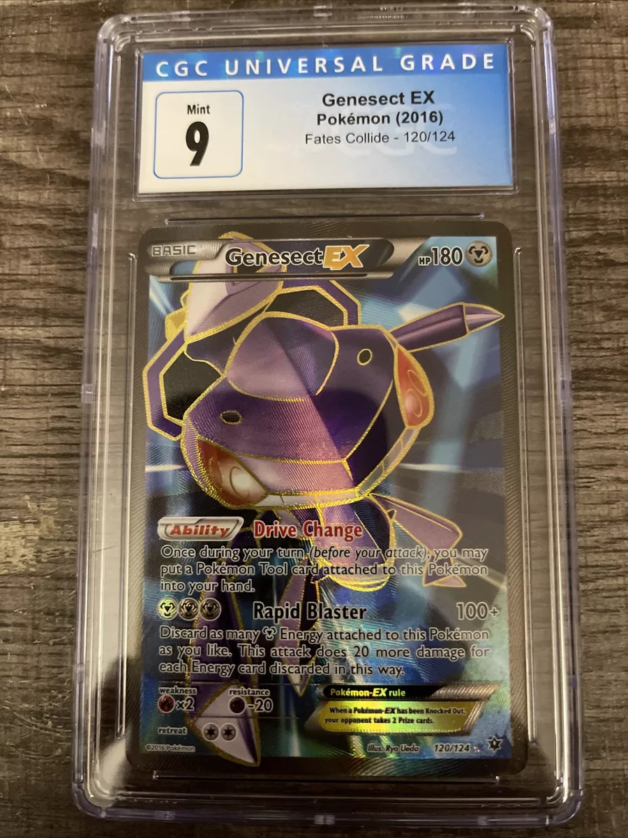 Card Genesect-EX 120/124 da coleção Fates Collide