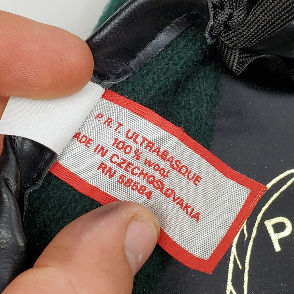 New Para De Luxe 100% Wool Czechoslovakia Green Beret Hat Size Small - Image 4 of 4