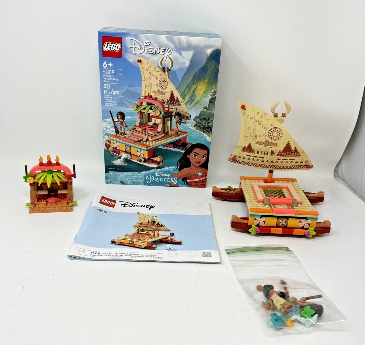 Moana sales lego boat