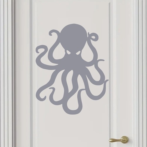 Octopus Vinyl Decal Sticker for Home, wall, décor, bar, café - Picture 11 of 25