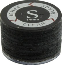 All NEW Kamui CLEAR Black SOFT Pool Cue Tips IN STOCK READY TO SHIP 