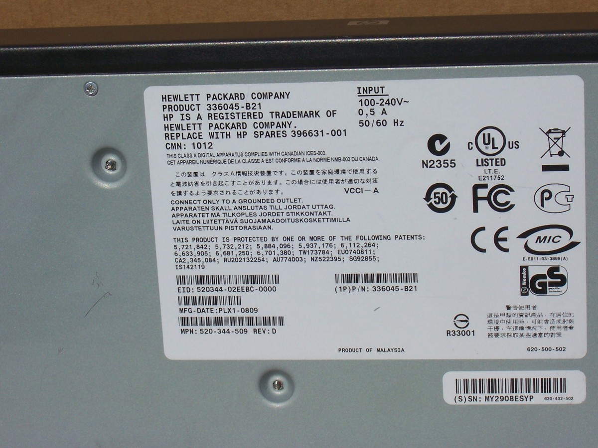 HP 336045-B21 - HP KVM CAT5 0x2x16 Server Console Switch